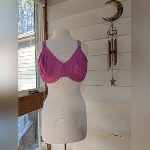 Olga Size 42DD Women’s Bright Pink Underwire Bra